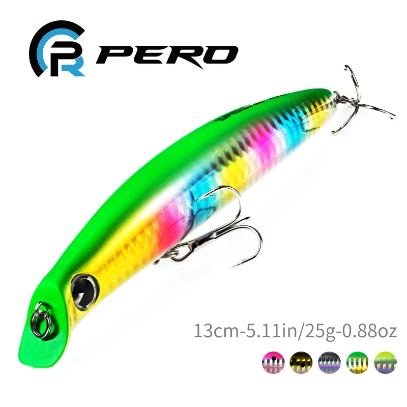 PERO 13 см 25 г Поппер блесна искусственные жесткие приманки для ловли окуня щуки
