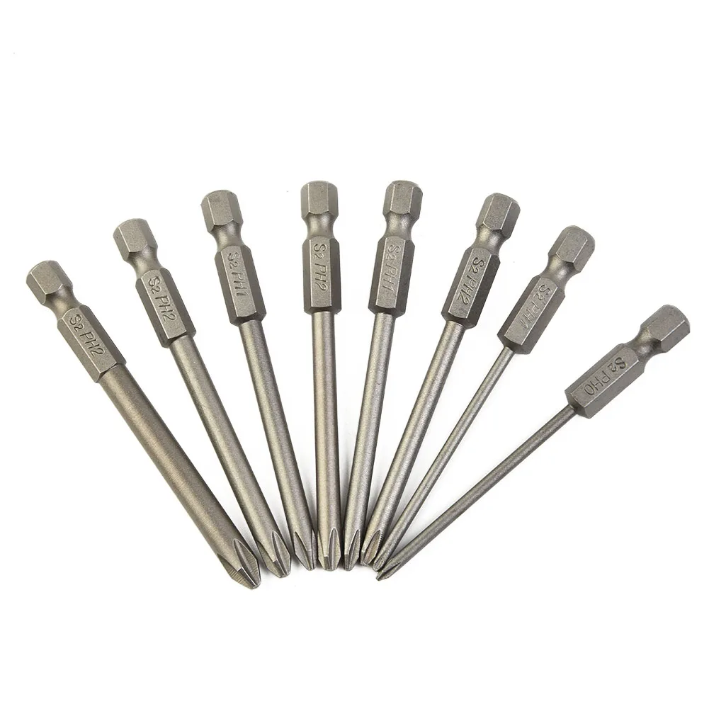 

High Quality Screwdriver Bit Screwdriver Set 75mm PH0 PH1 PH2 Hand Repairing Tools For Electric Screwdriver Drill