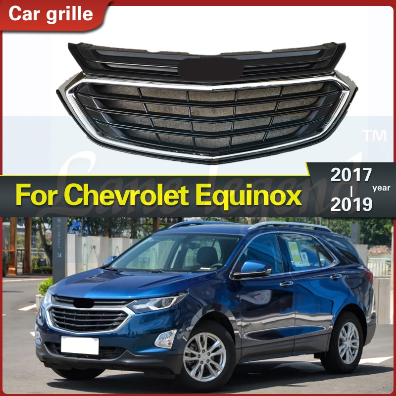 

For Chevrolet Equinox RS 2017 2018 2019 Racing Grills Front Bumper Grill Radiator Grille Racing Grills