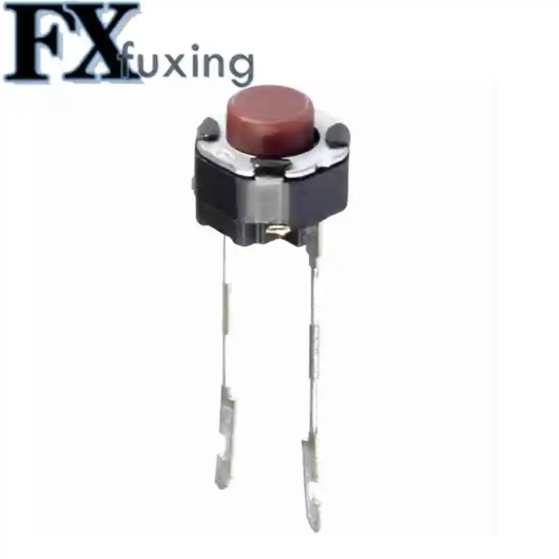 

Сенсорный выключатель EVQ11G05R, 6*6*5, 2 контакта, красная головка, 6 × 6 × 5, 2 контакта, оригинальный сенсорный переключатель, 100 шт.