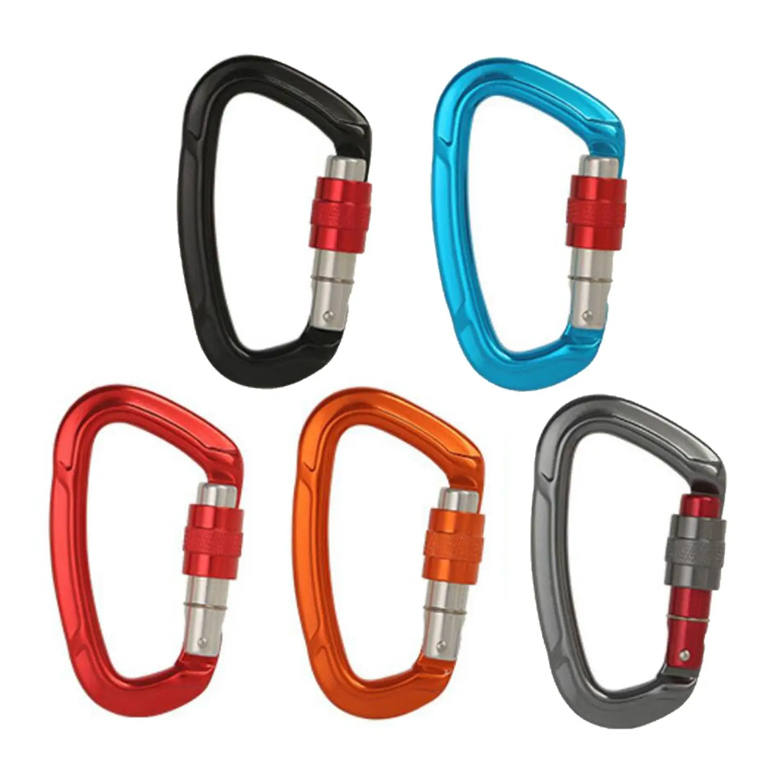 

25KN Climbing Carabiner High Strength Carabiners Rock Climbing