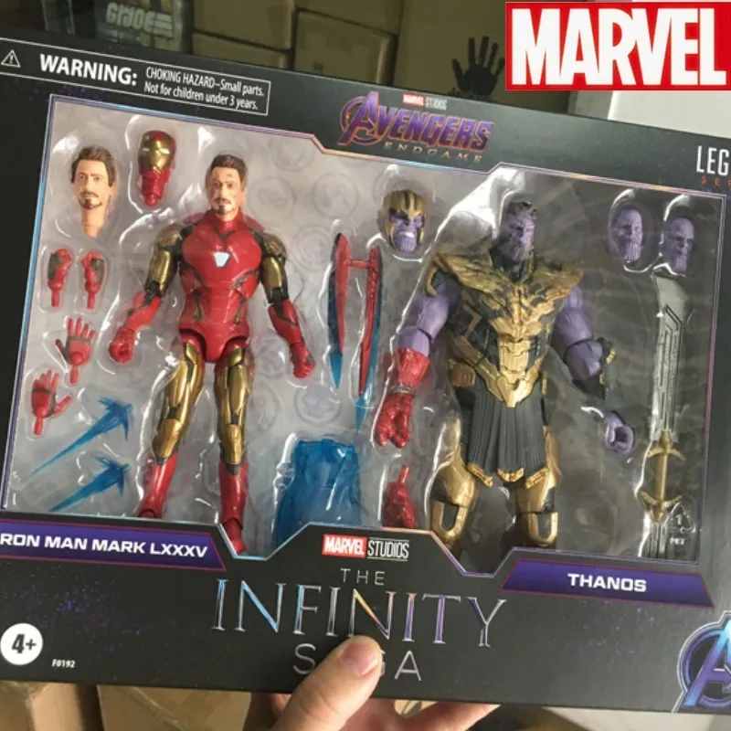 2-piece Toy Iron Man Mark 85 Vs. Thanos Infinity Collectible Saga Toys