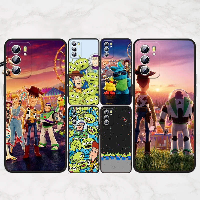 

Чехол для телефона с героями Диснея История игрушек Мультфильмы для OPPO Reno7 6 5 4 2 Z Lite Pro Plus SE 4G 5G черный мягкий силиконовый чехол