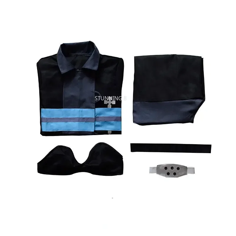 Аниме Fire Force Tamaki Kotatsu костюмы для косплея Хэллоуин женщин одежда ролевых игр