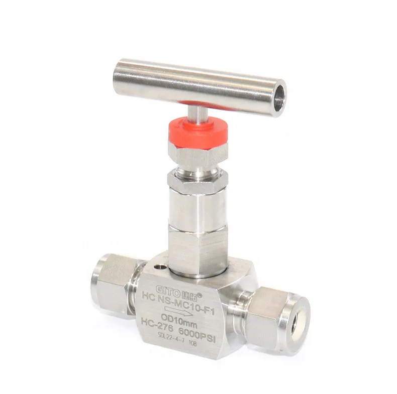 10 мм HC-276 игольчатый клапан с двойным кольцом высокого температуры и давления
