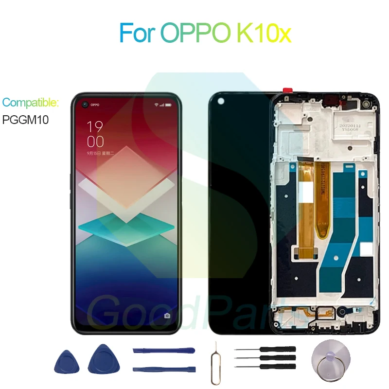 Сменный сенсорный ЖК-экран для OPPO K10x 2412*1080 PGGM10