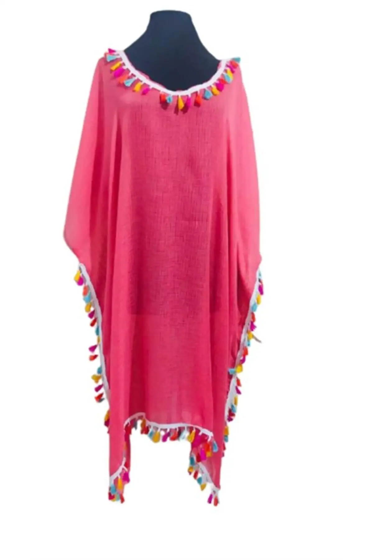 

Women's Pareo Salmon Authentic Ethnic embroidery Dress Swimwear Cover Up Dress Sexy Tunic Dress Sexy Tunic Suit Beachwear