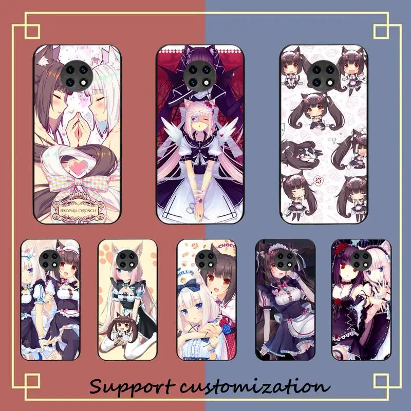 

Chocola Nekopara Phone Case for Redmi 5 6 7 8 9 A 5plus K20 4X S2 GO 6 K30 pro