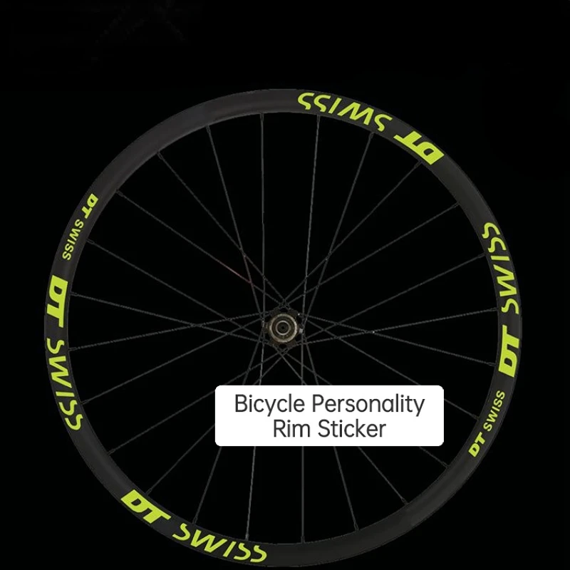 

DT MTB wheel sticker Road Bike Rim Decals width 20mm Reflective Cycling Stickers 20" 24" 26" 27.5" 29" 700C Bicycle Accessories