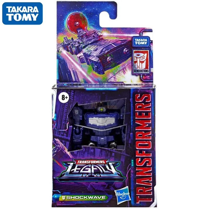

TAKARA TOMY Transformers Shockwave Generations Legacy Series Core Genuine Anime Figures Action Figurine Model Toys for Boys Gift