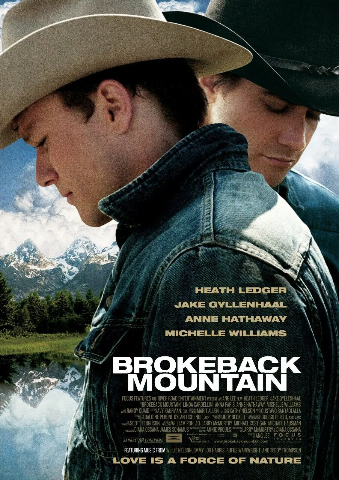 

Картина из фильма Brokeback Mountain, Шелковый плакат, домашний Настенный декор
