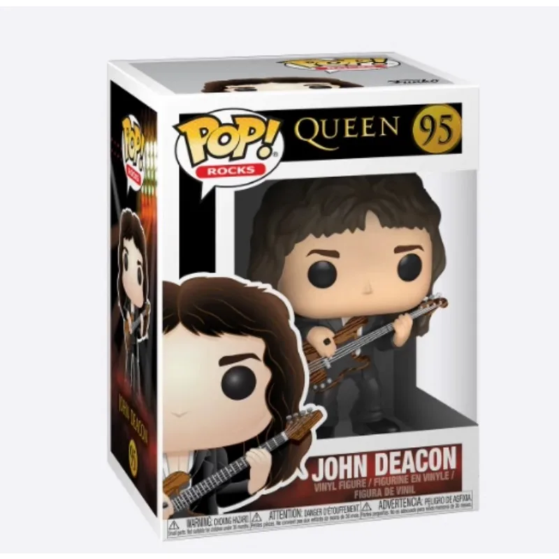 Оригинальный FUNKO POP Rocks Music UK Queen Brian Harold May Модель Фильм Аниме Кукла ручной работы
