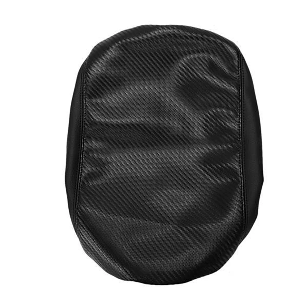 

Center Console Armrest Box Cover Trim Carbon Fiber Leather For Tesla Model 3 Y Carbon Fiber Look Microfiber Leather Durable New