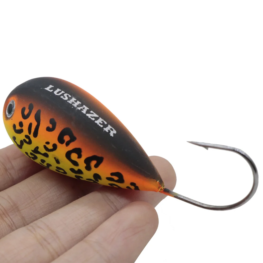 

Luya Bait Frog Type Russian Ice Fishing Hard Bait Sinking Pencil Bait Wave Climbing 11.5g