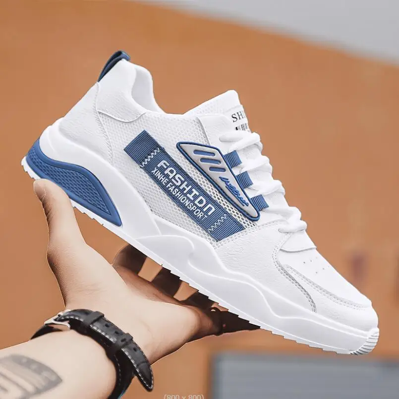 

Мужская обувь, Новинка лета 2022, сетчатые дышащие Спортивные Повседневные кроссовки, спортивная обувь, мужские кроссовки, теннисная мужская ...