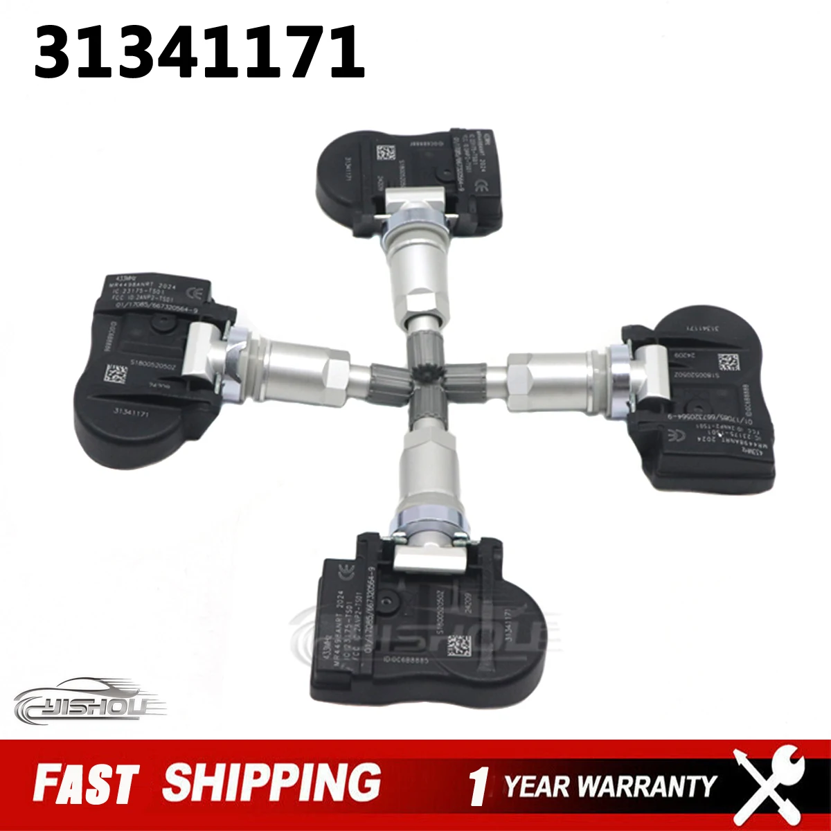 Датчик контроля давления в автомобильных шинах 31341171 TPMS для Volvo V60 XC60 S60 S70 S80 V40 V70 XC70