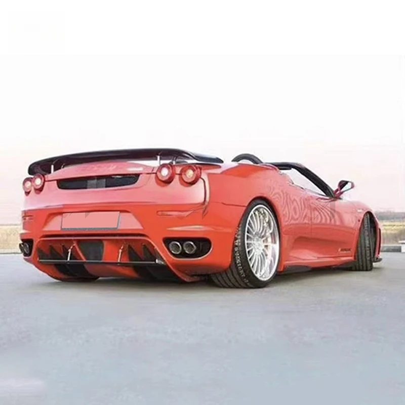 Подходит для Ferrari F430, модель Harman, карбоновый задний бампер, диффузор, нижняя накладка, модификация. (art.: 3920da669ca49) - 3920da669ca49
