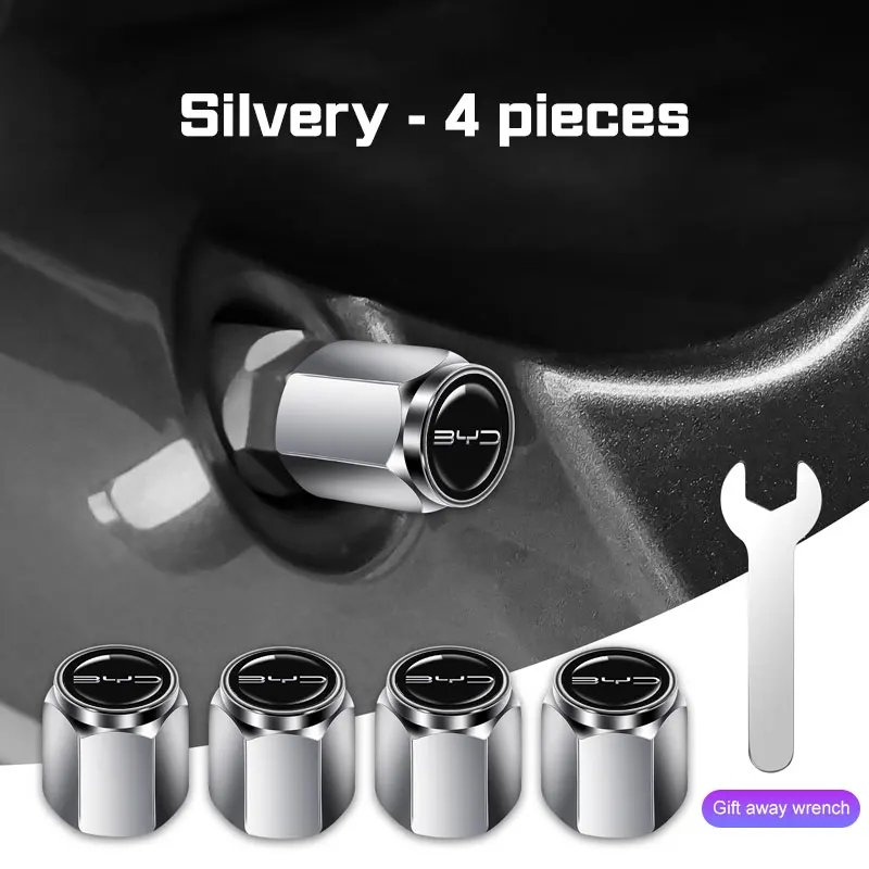 

Колпачки клапанов шин автомобиля, крышка стержня шины для BYD Seagull M6 G3 G5 T3 F3 S6 Han Tang Dm/Qin PLUS/Song Pro/Yuan Dolphin Sealion 7