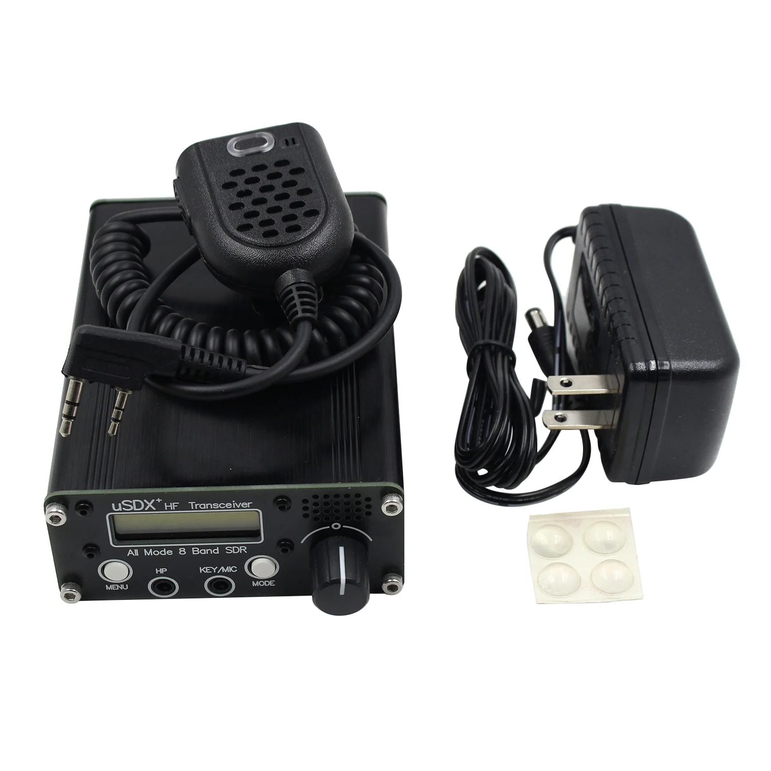 

USDR USDX+ Plus V2 10/15/17/20/30/40/60/80M 8 Band SDR All Mode HF SSB QRP Transceiver US Plug