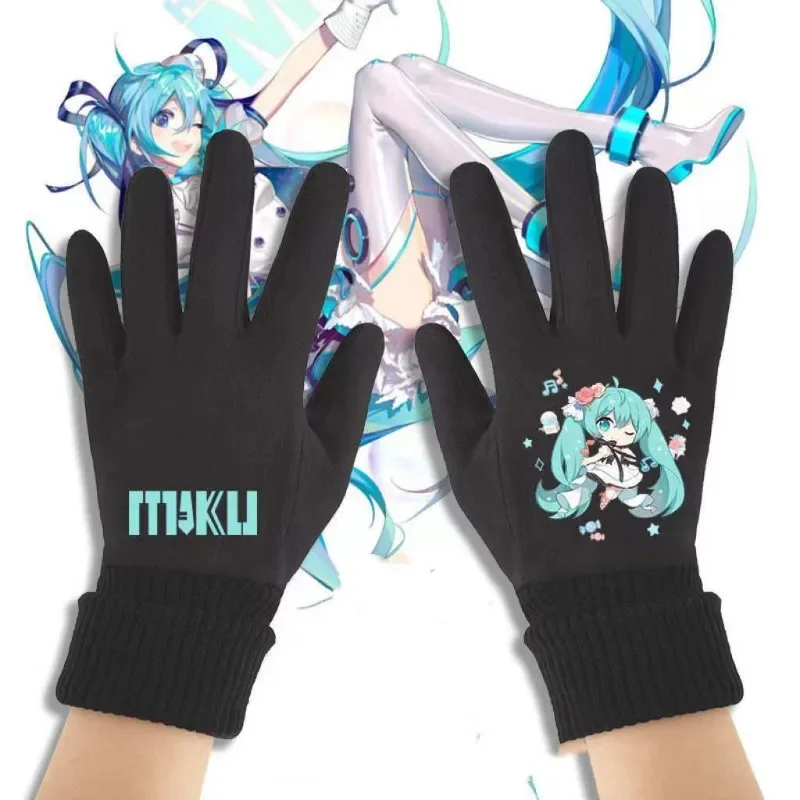 Милые и милые оригинальные аниме модные осенне-зимние теплые Универсальные