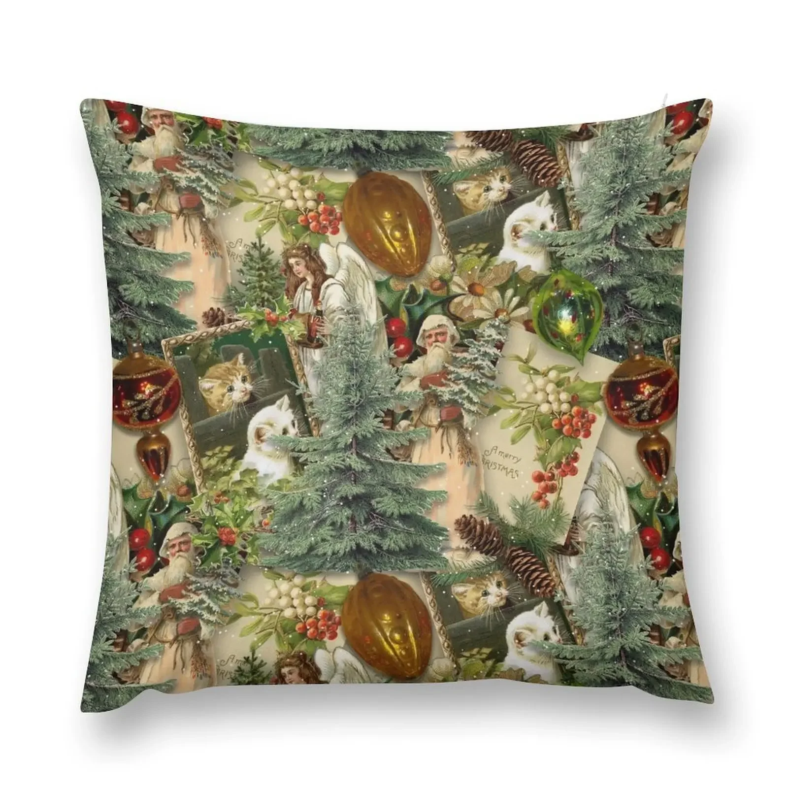 Викторианская подушка Yuletide Splendor наволочки для подушек наволочка эластичный
