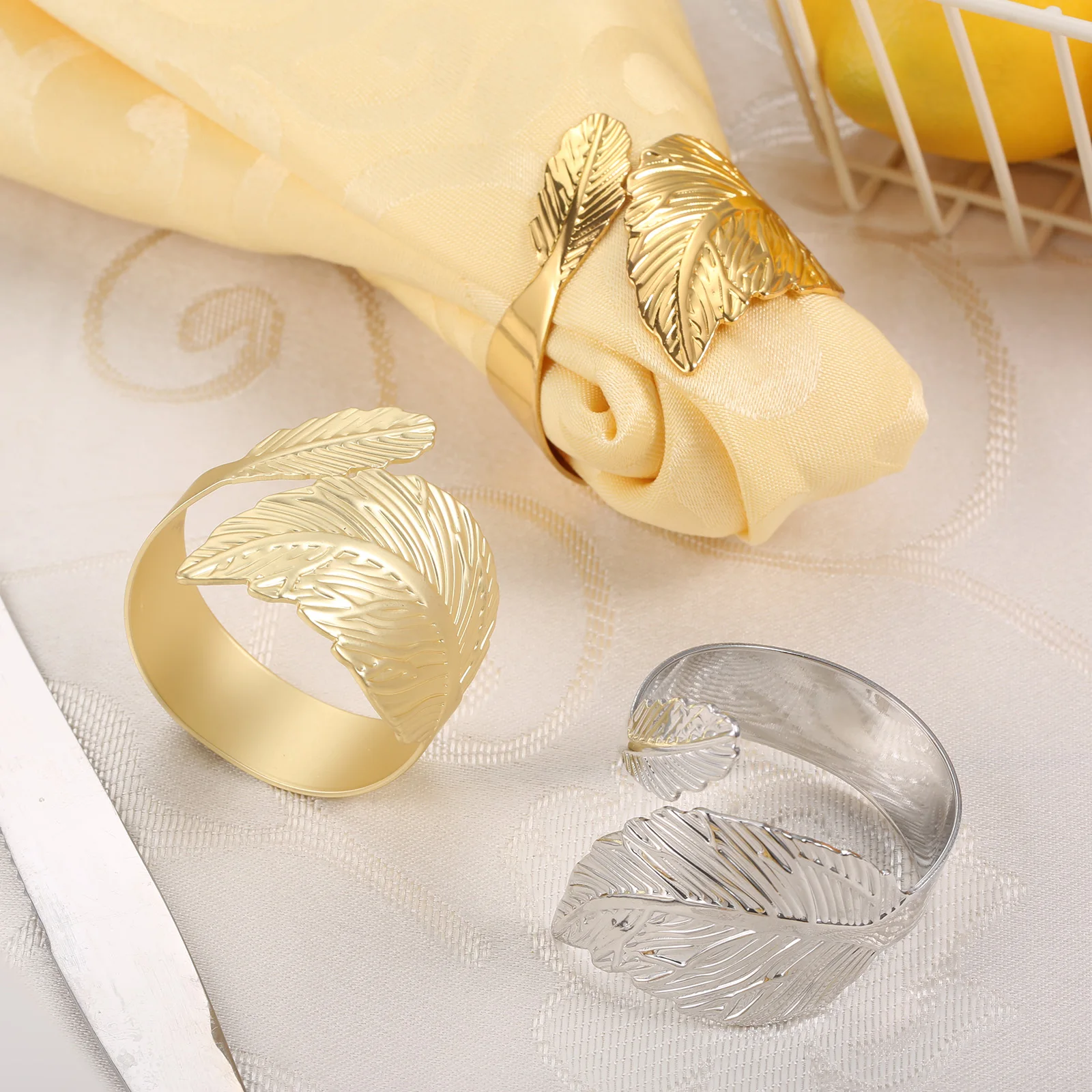 

6 шт., кольцо-держатель для салфеток