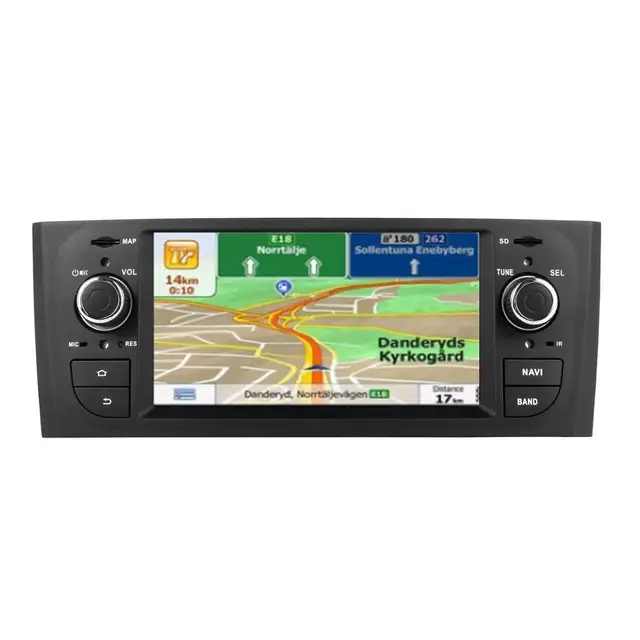 7 inch HD Digital Car Stereo GPS Android 11 for FIAT Grande Punto 199/310 2005-2009 Linea 323 2007-2011 YHTPD3LX Wifi 3G Radio 6