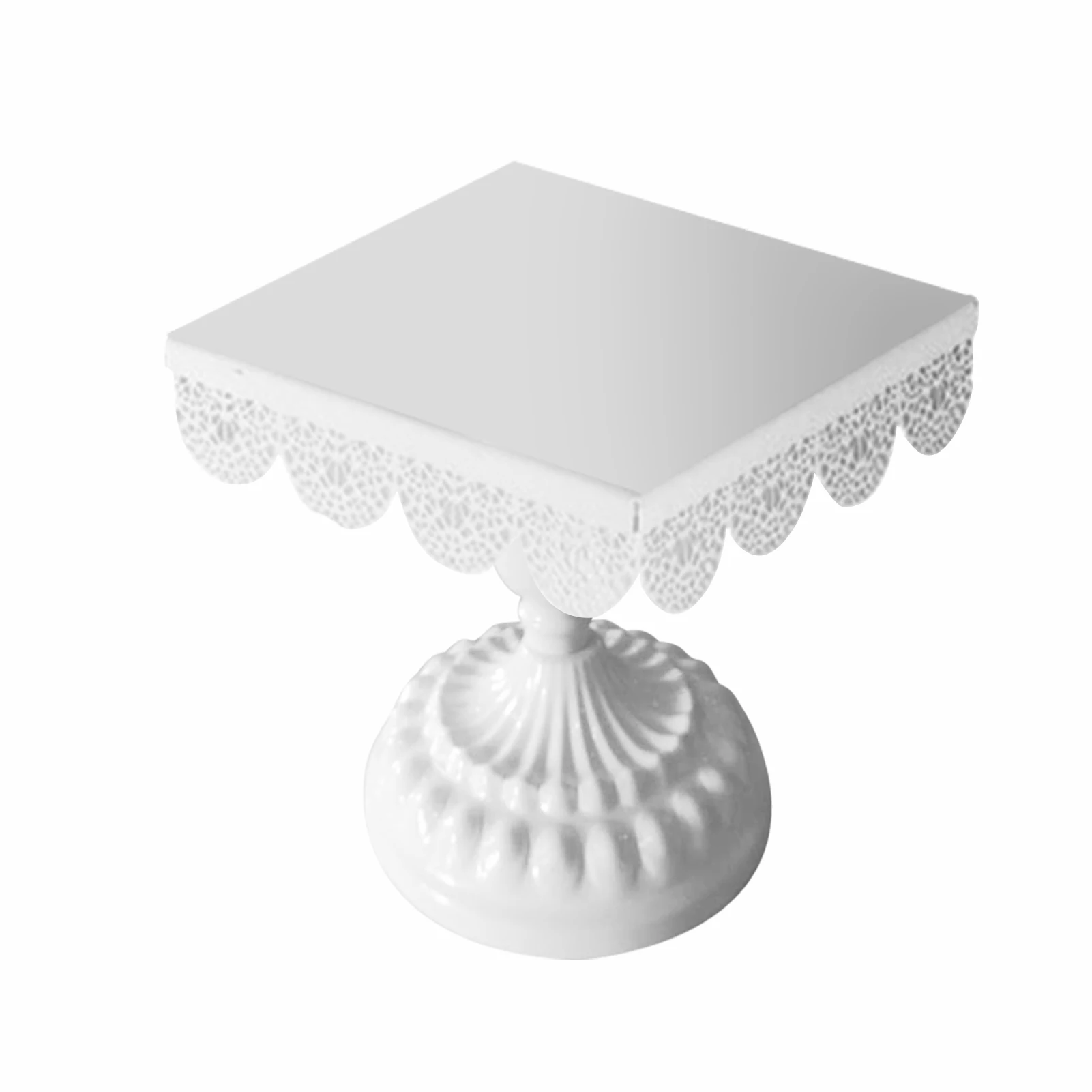 

Cake Stand With Base Party Decorating Kitchen Home Dessert Cupcake Baking Vintage European Style Wedding Cookies Square Plate