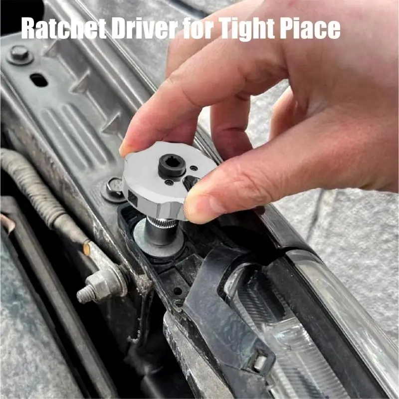Фото A0KE Portable Mini Ratcheting Harench Set 4pcs для механиков открытые проекты DIY №1