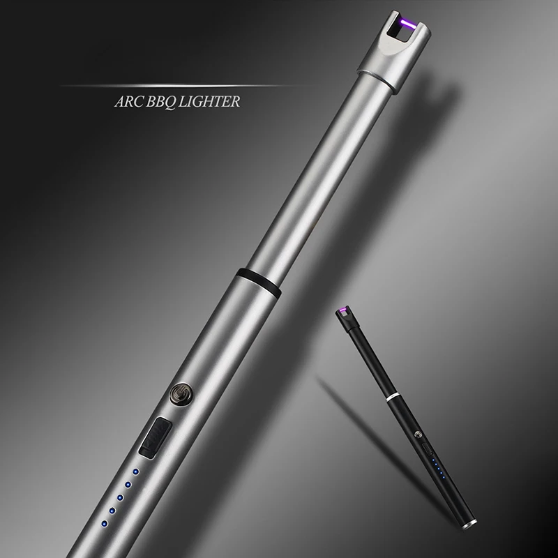 

Kitchen Lighters USB Electric Lighters Portable Cigarette Candle Lighters BBQ Windproof