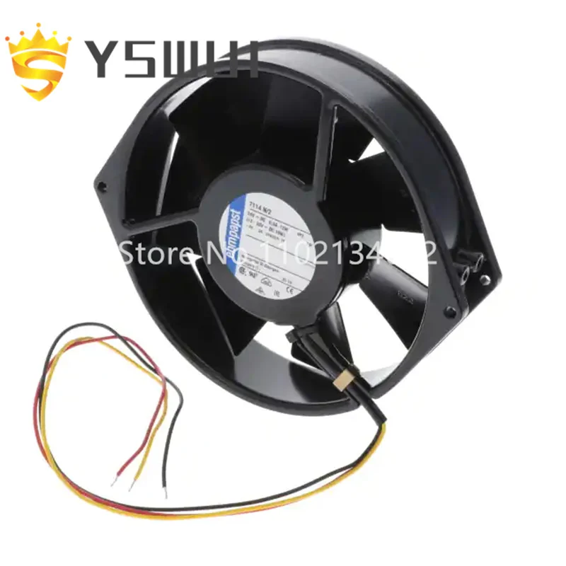 

7114N/2 FAN AXIAL 150X38 24VDC 2850 RPM
