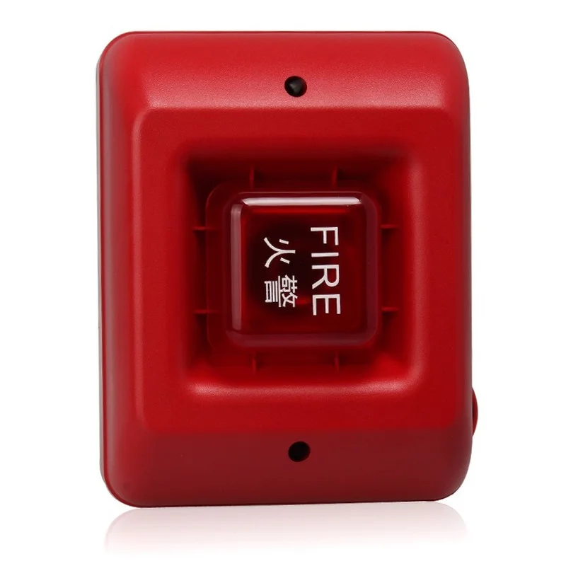 

Sound and Light Alarm Fire Alarm 24V Outdoor Sound and Light Alarm Fire Safety Alarm Sound and Light Alarm Device