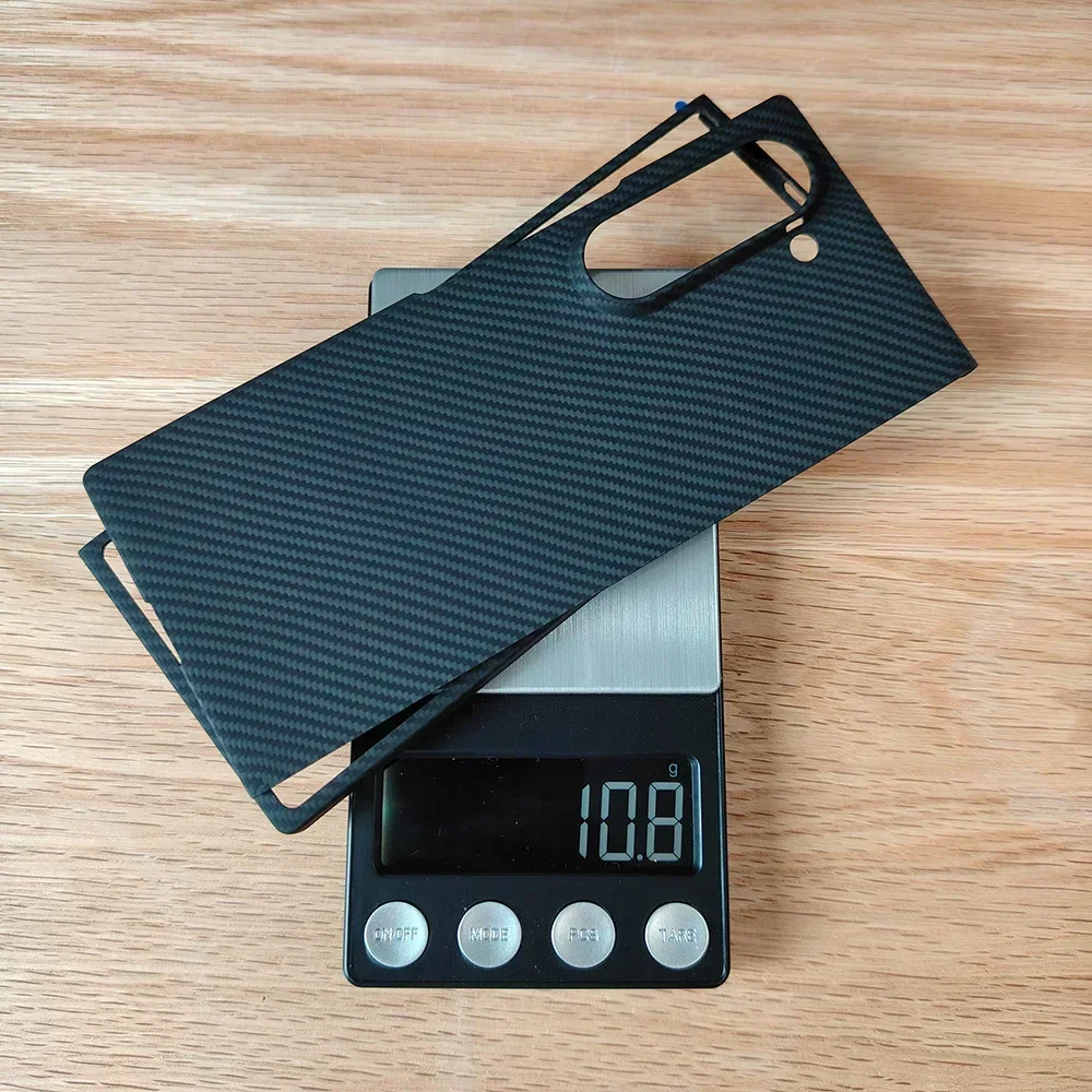 HKSN чёрный чехол для Samsung Z Fold 6 кевлар Арамид углеродное волокно геометрический