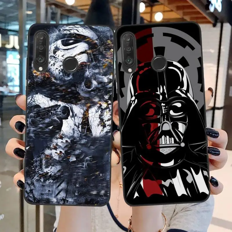 

Star Wars Stormtrooper Darth Vader Phone Case For Huawei P20 P30 P40 P50 Lite E P Mate 50 40 30 20 Pro