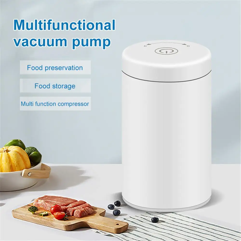 

Reusable Vacuum Food Storage Zipper Bags Set Electric Handheld Vacuum Sealer Pump Sous Vide Bags USB Rechargeable BPA Free