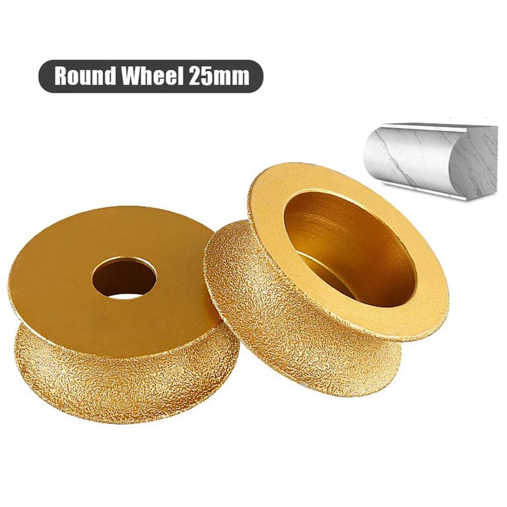 

3inch Round Grinding Wheel Emery Brazing 50Grit Dry Wet Use 10/15/20/25/30mm For Angle Grinder Edging Fine Flattening