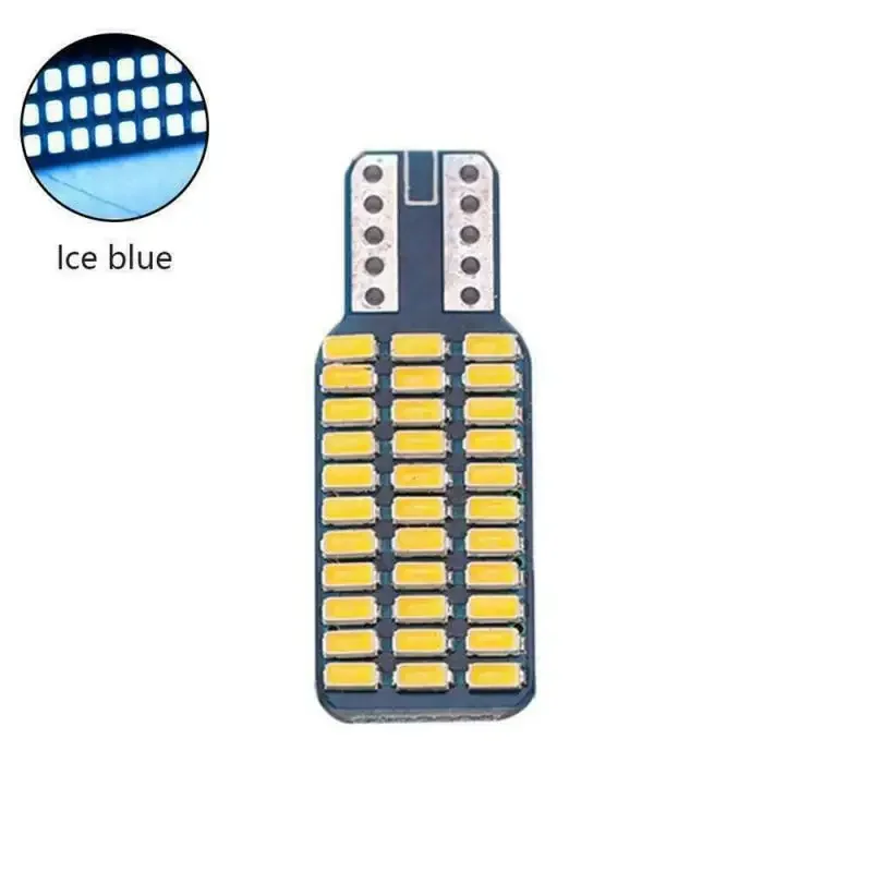 1~10PCS High Brightness Canbus T10 W5W 3014 33SMD Error Free Ice Blue 4000K 6000K Warm White Diode Side Marker Car Led Light