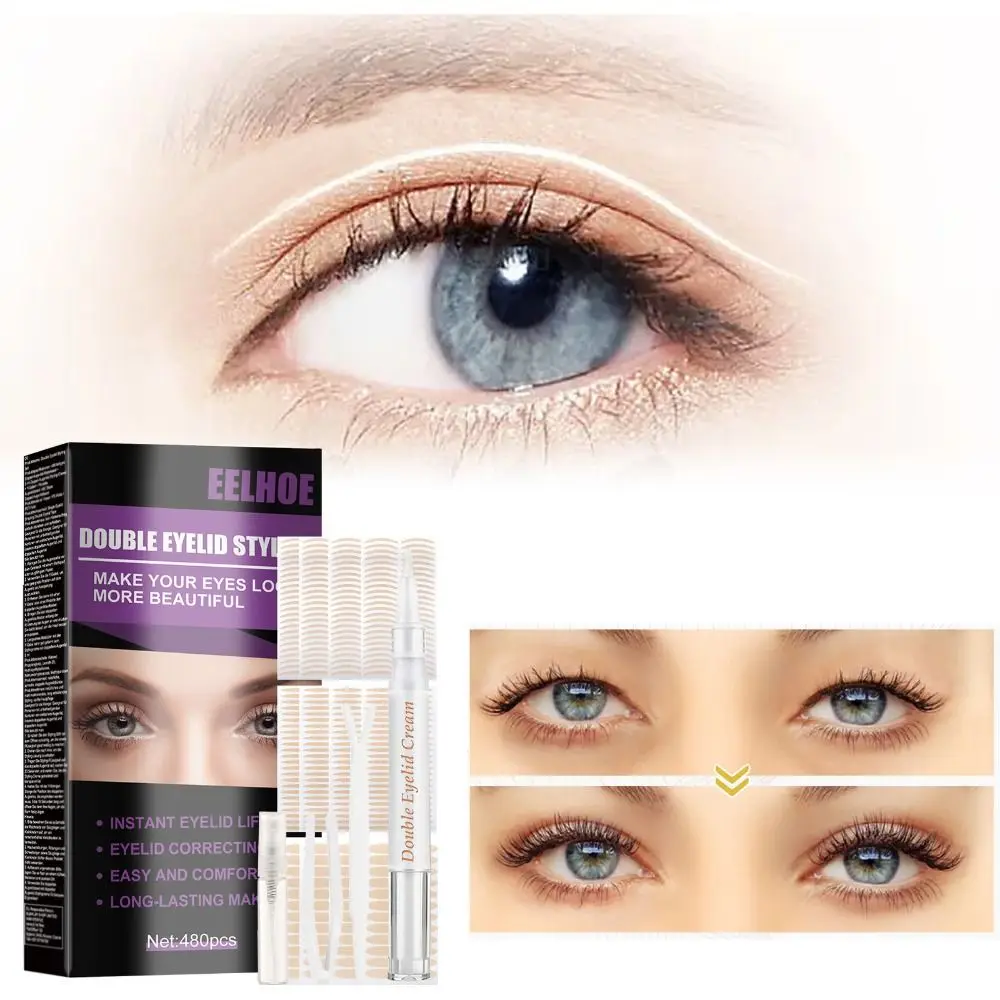 

480 шт., невидимые Двусторонние ленты для век