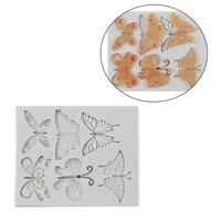 handmade butterflies silicone mold candy mold mini for cake decor polymer clay crafting resin epoxy jewelry making