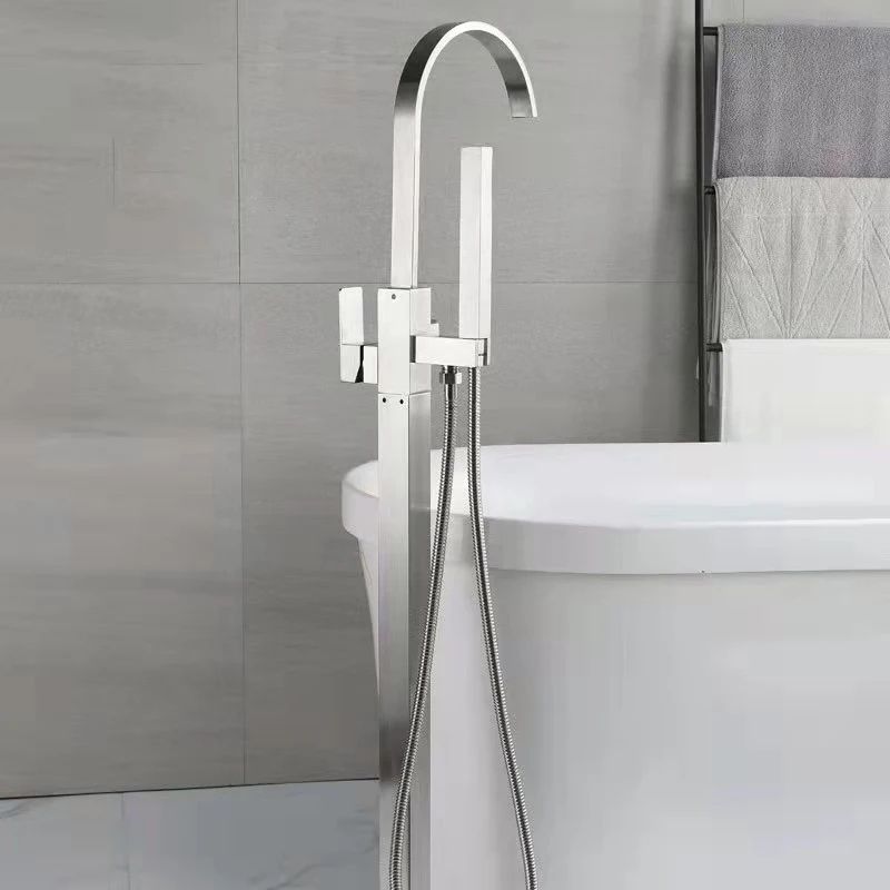 Напольная стойка высокого качества смеситель для ванны и душа отдельно стоящая