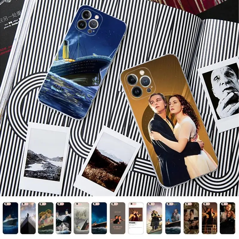 

Disney Titanic Phone Case For iPhone 14 11 12 13 Mini Pro XS Max Cover 6 7 8 Plus X XR SE 2020 Funda Shell