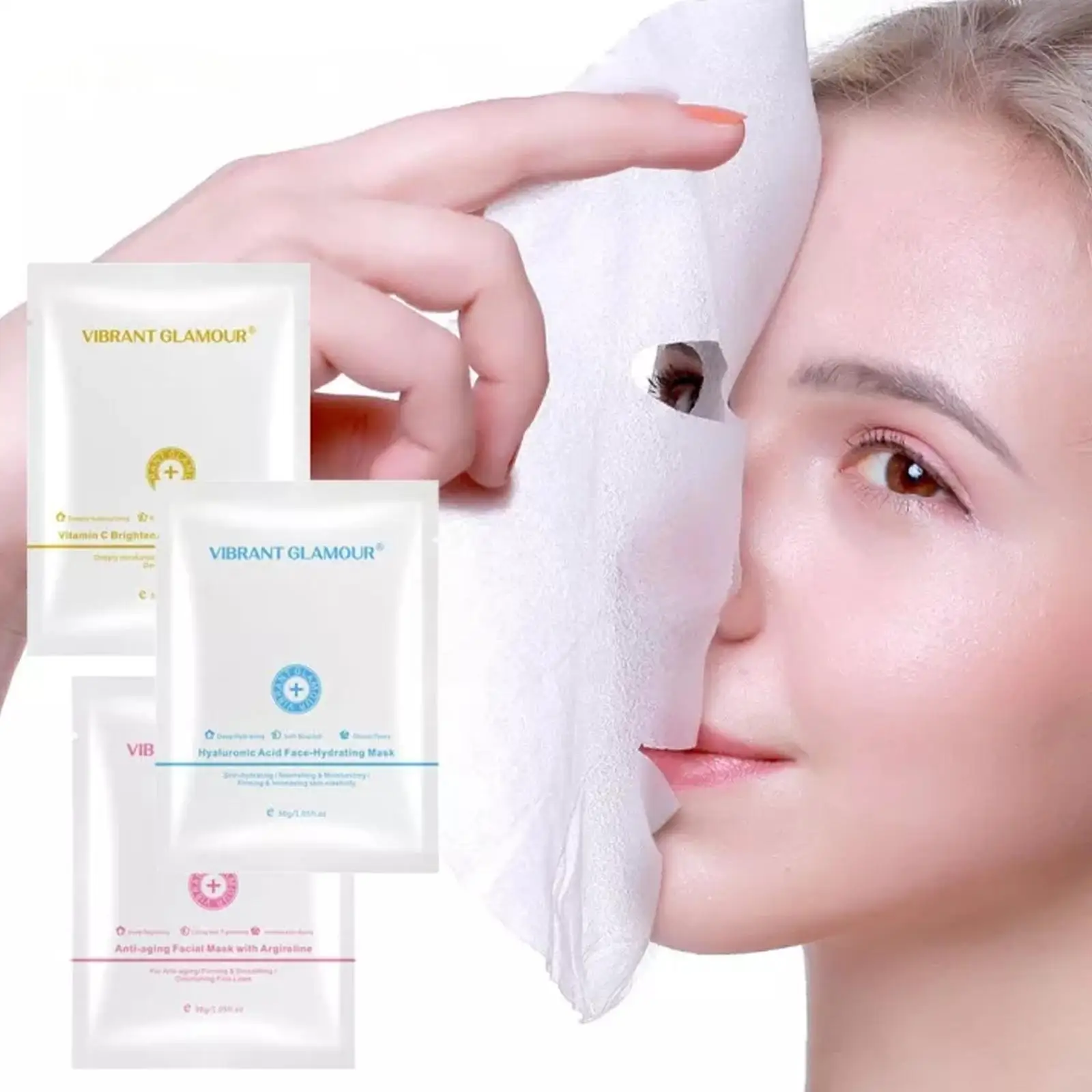 

1 шт., увлажняющая маска для лица с гиалуроновой кислотой