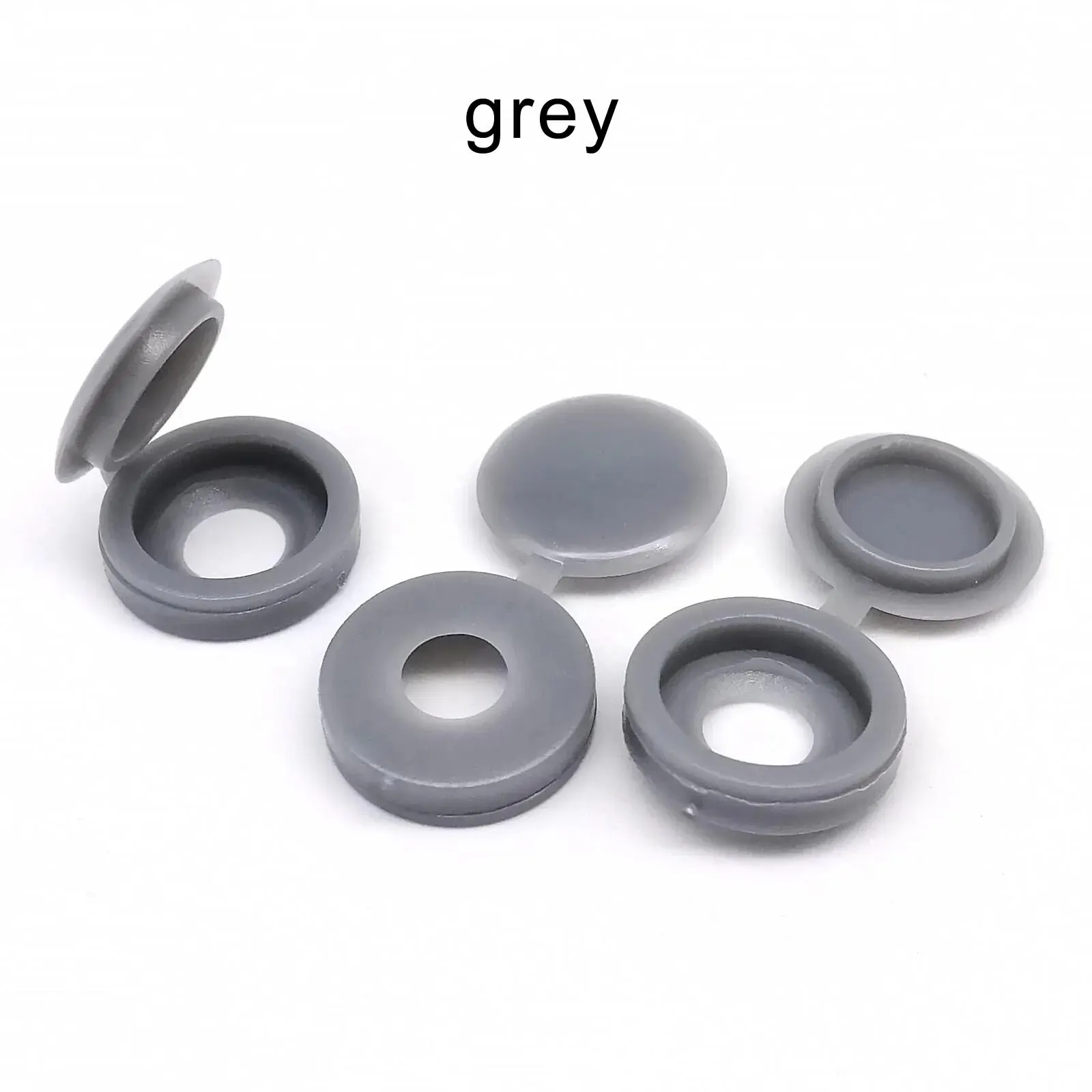 

Пластиковые декоративные колпачки для мебели и авто 100 шт