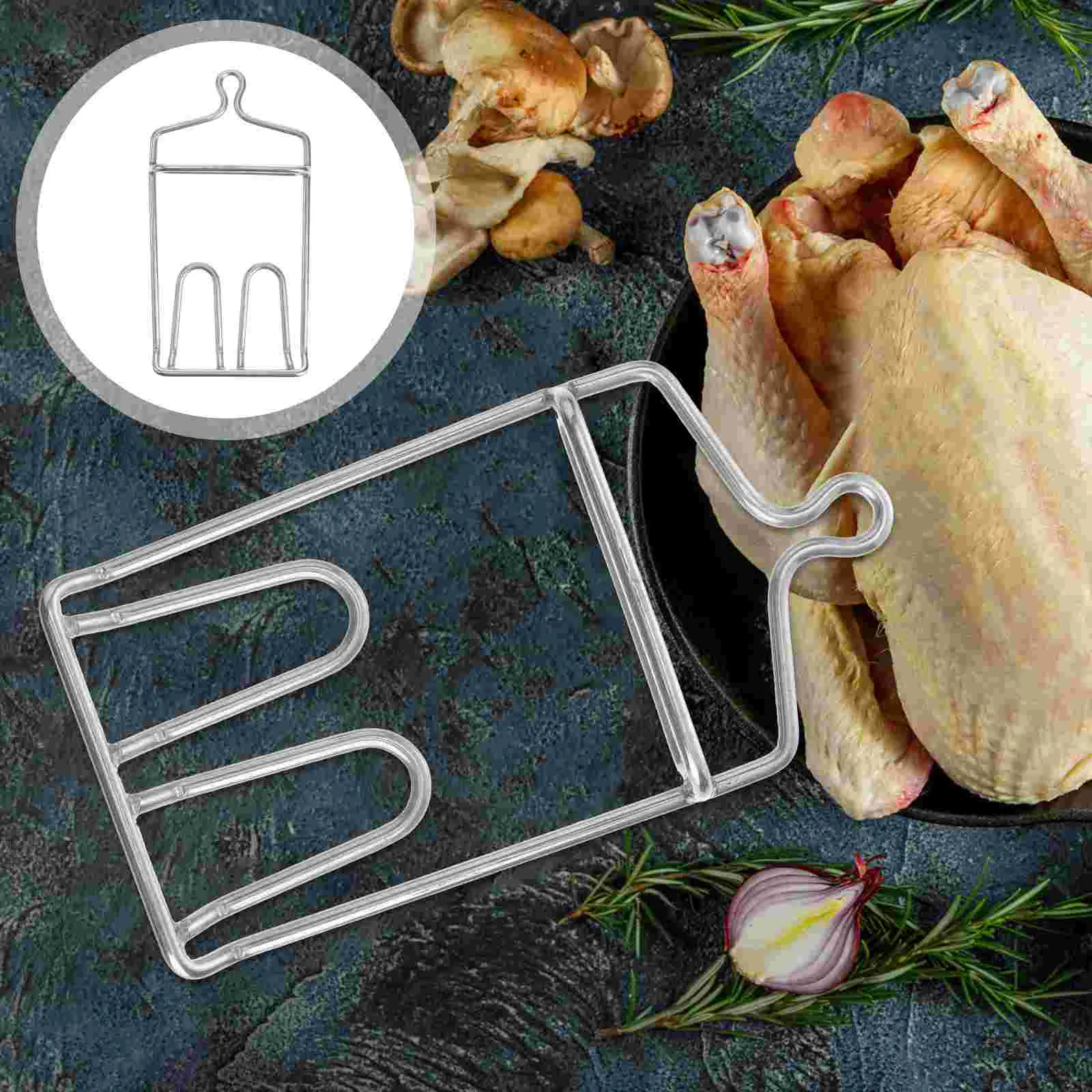 

Убить курицы, искусственная кожа, подвесные сверхмощные вешалки для пальто, барбекю, уличный гриль из нержавеющей стали