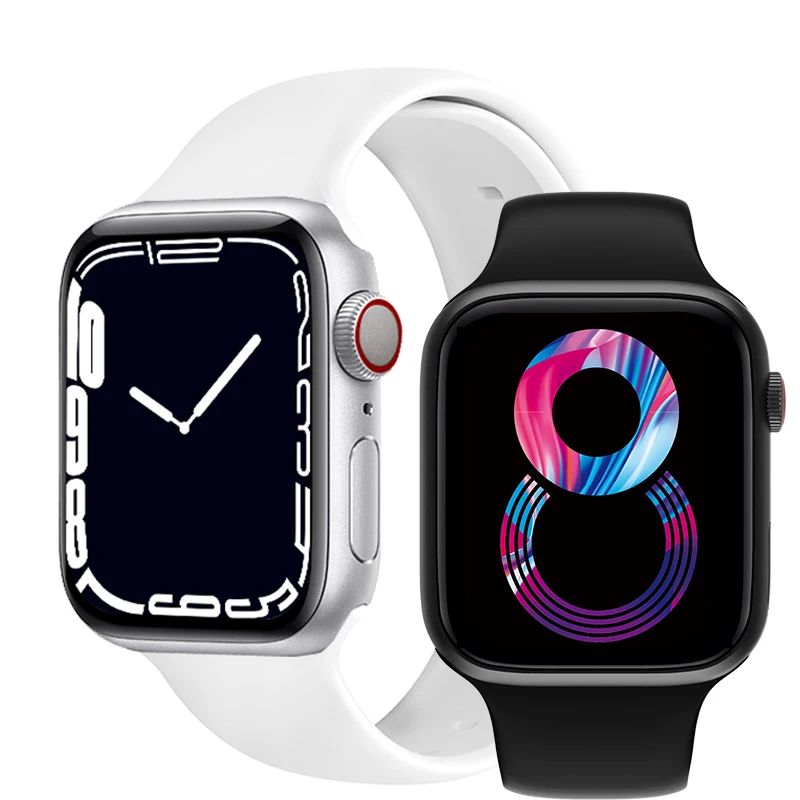 

Смарт-часы IWO Series 8 XS8 Plus с Bluetooth, пульсометром и тонометром