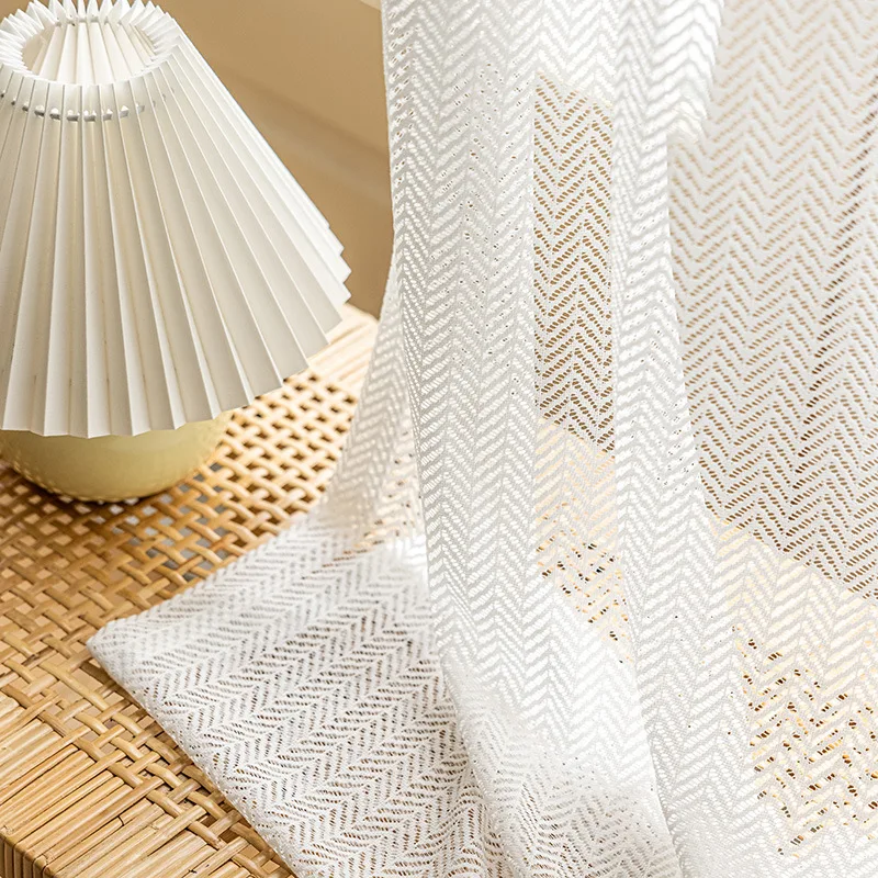 

DUOFEIYA Тюлевые шторы японская текстура