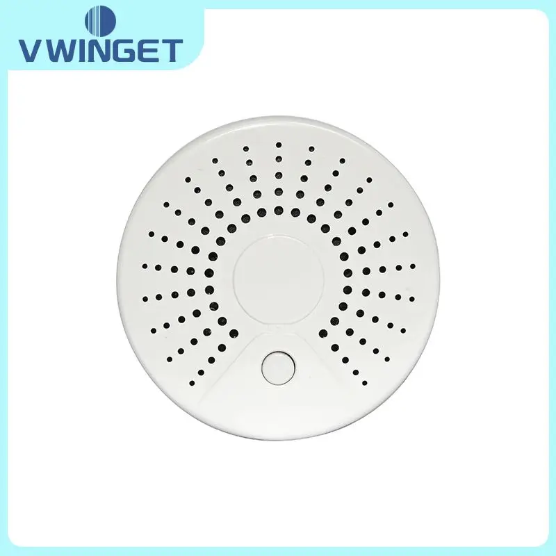 

Умный беспроводной датчик температуры и дыма с поддержкой Wi-Fi + APP, беспроводной детектор температуры дыма