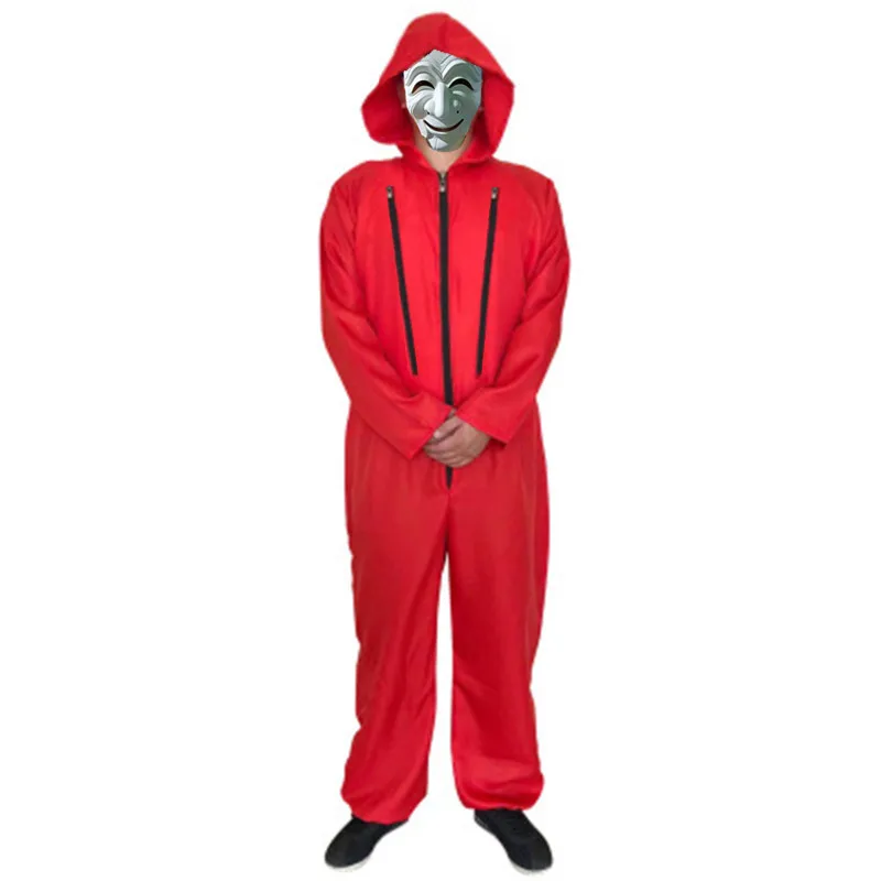 

Money Heist: Korea - Joint Economic Area Zone Costume Cosplay Halloween Party Costumes with Face Mask