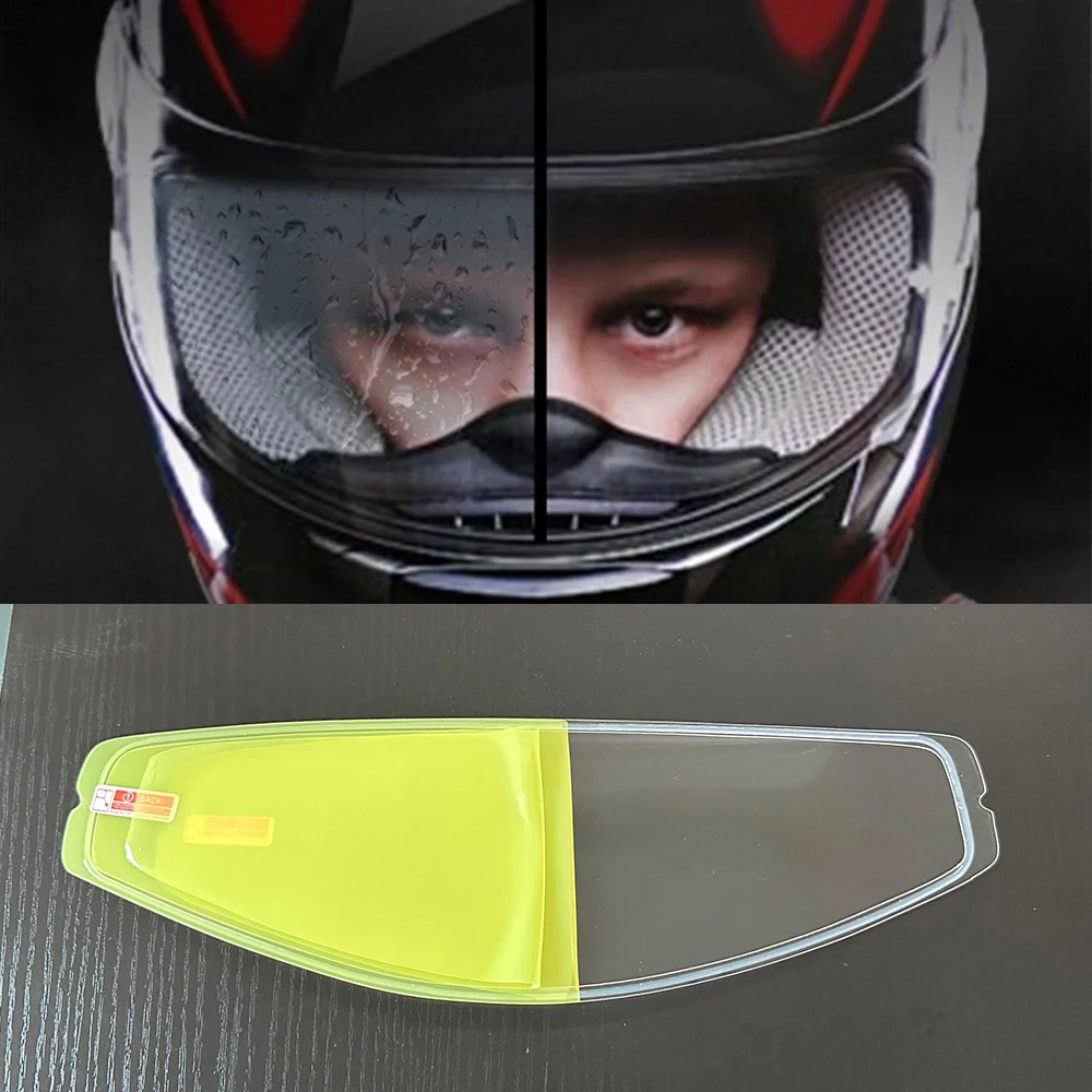 

Противотуманная пленка для козырька шлема для SHARK SPARTAN GT/GT PRO/SPARTAN RS, противотуманная пленка для мотоциклетного шлема, аксессуары для противотуманных линз