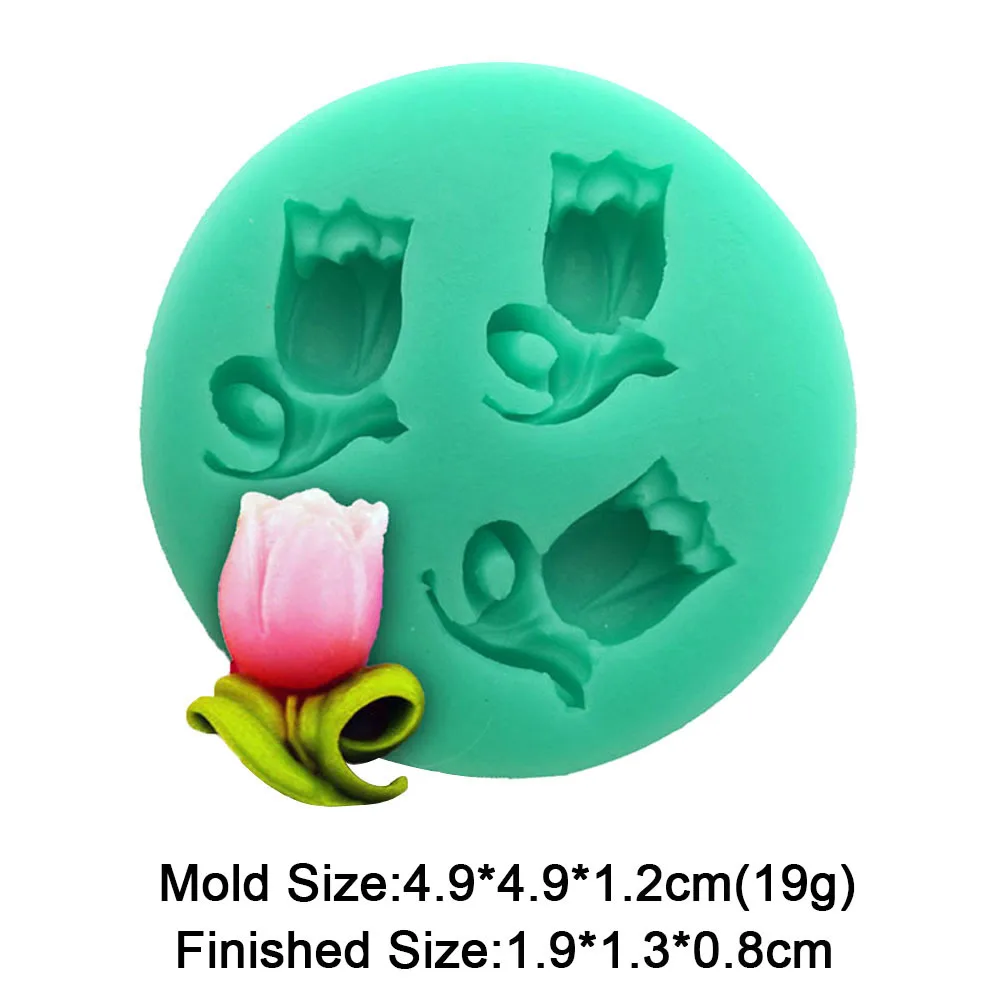 

Формы для выпечки Diyclan силиконовые мини цветы